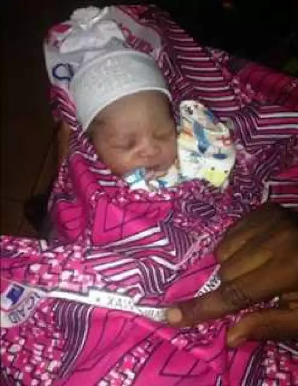Happy Couple Celebrate As They Welcome Baby Boy After 8yrs of Marriage